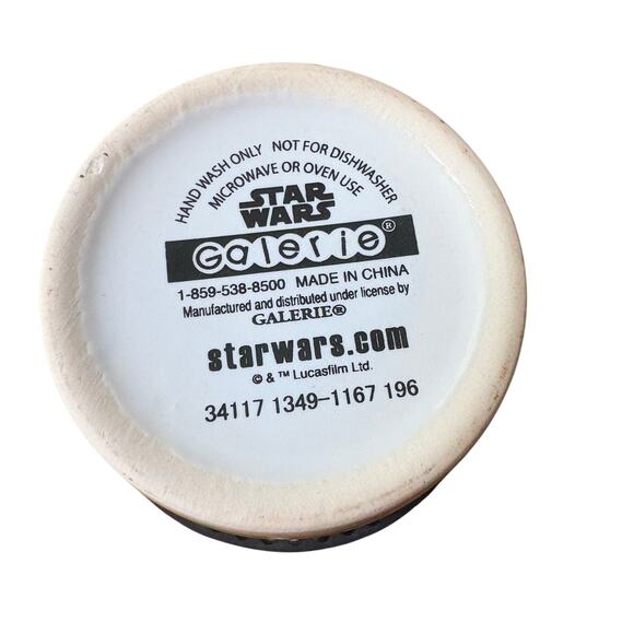 Star Wars The Mandalorian Grogu Baby Yoda Ceramic Travel Mug by Galerie EUC - Picture 7 of 8